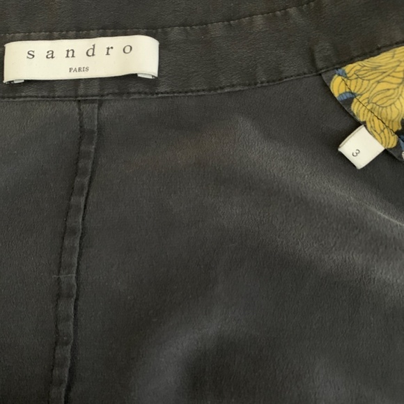 Sandro Silk Floral Blouse - Picture 7 of 11